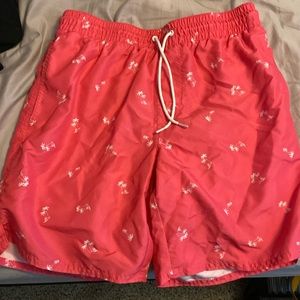 Pink Old Navy Swim Trunks